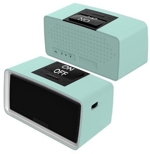 Lecteur Audio Simple pour Seniors Healvaluefit - Lecteur de Livres Audio avec Carte TF 32GB, Gros Boutons MP3 pour Personnes Âgées, Malvoyants, Patients Alzheimer (Bleu)