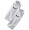 Nike Unisex-Adult Guard Lock Sleeves Socken, White/Black/Black, L