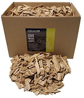 Exstream Astillas de madera para ahumar barbacoa *más de 16 sabores en 1, 5 y 10 litros* (roble 5 litros)