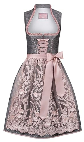 Stockerpoint Marietta Dirndl Vestido para ocasión Especial, Antique Pink, 44 para Mujer