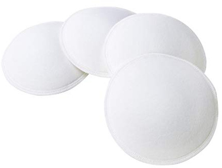 Stilleinlagen, Saugfähigkeit, weich, atmungsaktiv, Bio-Baumwolle, Anti-Überlauf, Stilleinlagen, Stillzubehör, Einweg, 60 Stück, 4 Stück