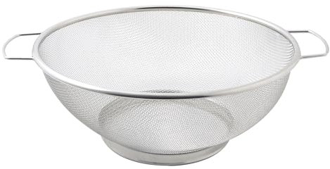 Mali’S, 13988, Passoire Tamis Quinoa & Céréales, Ø 22 Cm, Acier Inoxydable, Argent