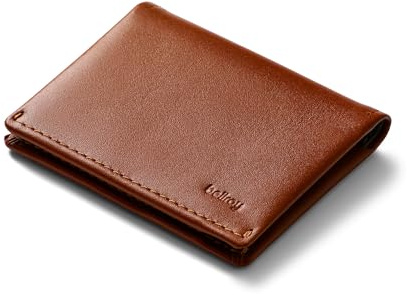 Bellroy Slim Sleeve, schlanke Leder-Brieftasche (max. 12 Karten Plus Scheine)- Sienna
