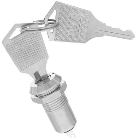 FUNOMOCYA 2piezas Cerradura Electrónica Para Reemplazo Válvula Gas Chimenea Emergencia Fácil Configurar