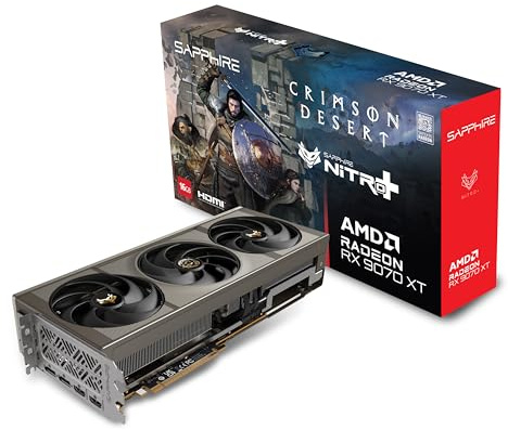Sapphire Nitro+ AMD Radeon RX 9070 XT 16GB Crimson Desert Gaming OC Version