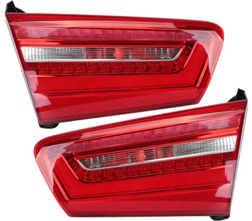 Bromslampa Röd vänster LED inre bakljus for Audi A6 C7 Sedan 2010-2015(Driver+Passenger Side)