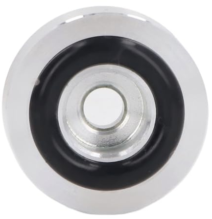 Jiawu Högtalare Stötdämpande Fötter, Vibrationsdämpande Aluminiumlegering Skivspelare Isoleringsplattform, Högtalarisoleringsplatta med 4 St Set för Högtalare Cd-spelare