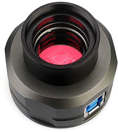 Svbony SV205 Elektronisches Okular 1.25 Zoll, 8MP Color CMOS Digitales Teleskop Okulare mit USB3.0, Astrokamera für Amateurastronom Astronomische Planetare Mondfotografie