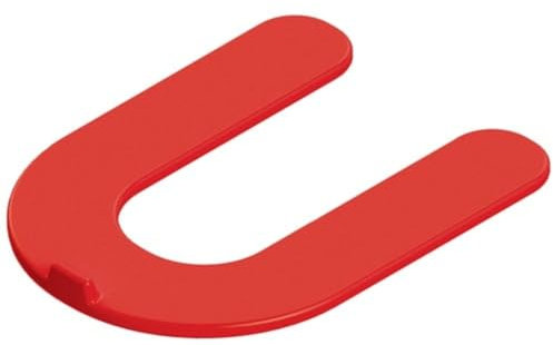 Karl Dahm Fugenabstandshalter U-Form, je 100 St. I Robuste Abstandhalter aus Kunststoff I Ideal zur Verlegung von Wand- und Bodenplatten I Fliesen-Abstandshalter (3,0 mm)