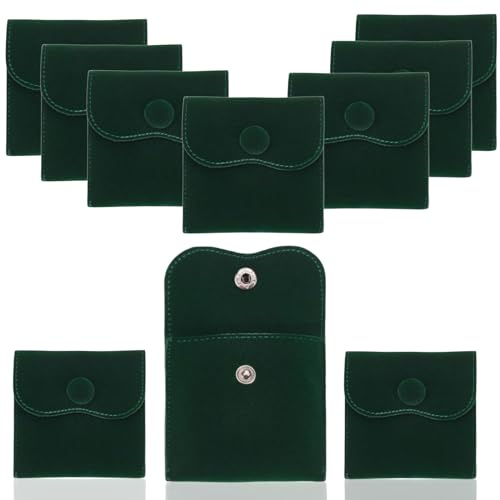 Velvet Bags,10 Pcs Jewellery Pouches Velvet Cloth Jewelry Storage Bags