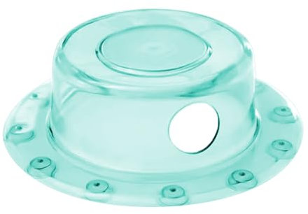 COACOM 1 bouchon de niveau d'eau de baignoire, couvercle de vidange de baignoire, vert, silicone