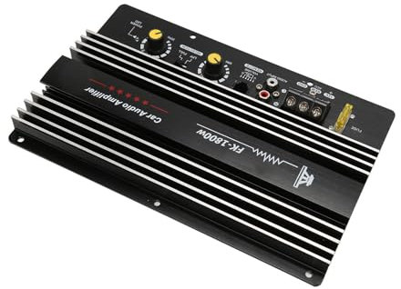 Amplificatore Automobilistico, Amplificatore Audio Stereo Ad Alta Potenza per Auto 12V 1800W Subwoofer per Auto