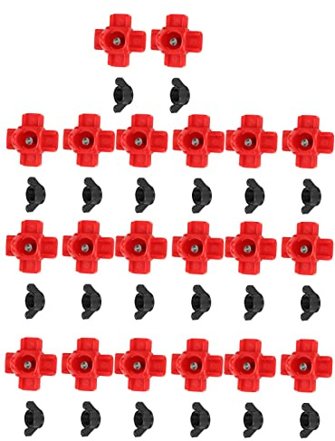 Topiky Tetinas para Beber de Pollo con Rosca Macho G1/8, Equipo Automático de Bebedero para Aves de Corral con Tornillos Negros para Alimentación de Aves de Corral, Tetinas para Bebederos