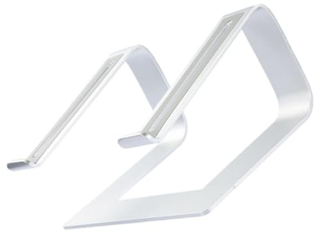 OUNONA Support pour Ordinateur Portable Base Stable pour Alliage D'aluminium Détachable Support de Bureau Surélevé et Design Argenté Ergonomique pour Notebooks et Tablettes Notebooks