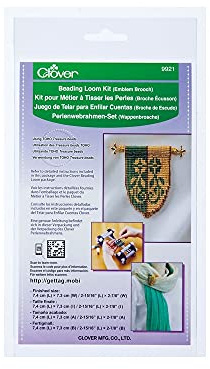 Clover 9921 Beading Loom Kit/Emblem Brooch