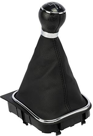 Origen POM40101 Pomelli Leva Cambio, GOLF V/VI 12 mm, Nero