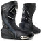 SHIMA RSX-6 Men, Scarpe Moto Uomo | Rinforzate Stivali Moto Uomo in Pelle, Supporto alla Caviglia, Suola Antiscivolo, Impugnatura del Cambio (Nero, 45)