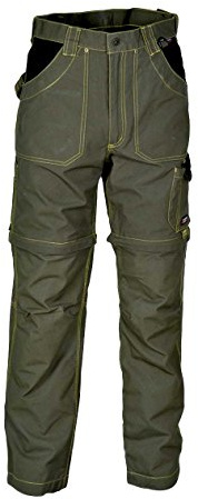 Cofra V053-0-00.Z46 Helsinki Pantaloni, 46 Taglia, Fango/Nero