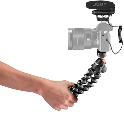 JOBY GorillaPod PRO Vlogging Kit, Ultimatives Kamerakit, Wavo PRO, Supernieren-Stabmikro, Rycote Lyre, Flexibles Stativ, Run & Gun, YouTube, Filmemachen, DSLRs, spiegellos, CSC