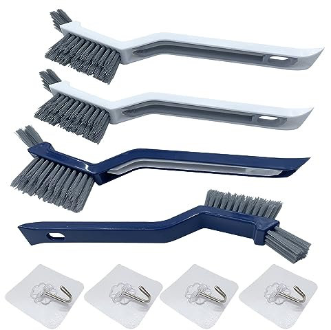 WYAN Brosse multifonctionnelle pour Joints de Sol - 4 brosses à Cheveux à pinceaux