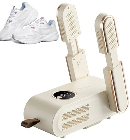 Séchante de chaussures électriques portable - Séchante de baskets en chauffage rapide, chauffage de chaussures compactes avec minuterie, déodorizante de bottes pour les bottes de travail, séchage