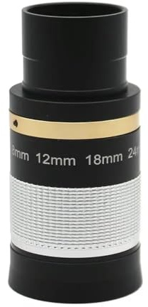 Accessoires pour télescopes Accessoires for télescopes astronomiques Oculaire 1,25 Pouces 7-21 mm 8-24 mm Zoom continu en métal Oculaire pour télescope(8-24mm)