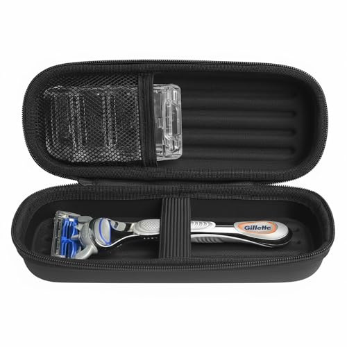 PU Etui Tasche für Gillette Fusion5 Rasierer Tragbar Hart Reise Case für Gillette ProGlide Nassrasierer