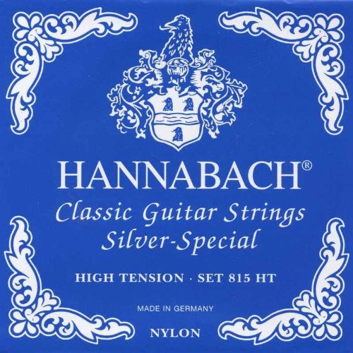 Hannabach 815HT - Juego de cuerdas para guitarra de concierto (alta tensión)