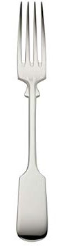 Robbe & Berking Alt-Spaten Menügabel (150 g massiv versilbert)
