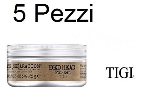 BED HEAD MEN by Tigi MATTE SEPARATION WAX 2.6 OZ ( Package Of 5 ) by BED HEAD MEN