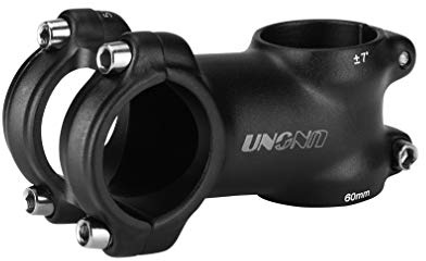 31.8 Stem 60mm 7 Degree FOMTOR Light-Weight Bike Handlebar Stem MTB Stem Suitable for Mountain Bike Road Bike BMX MTB (31.8 x 60mm)