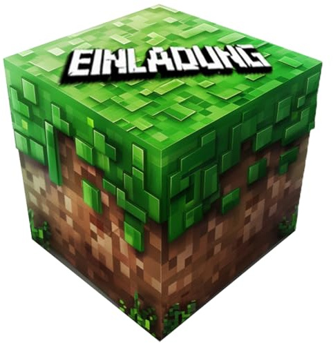 ZELAITE 12 biglietti d'invito per feste di videogiochi per giocatori, compleanno di bambini, ragazzi, ragazze, biglietti d'invito per feste di gioco per bambini (H)