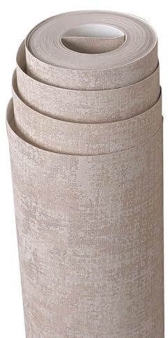 Pcingsia Papel pintado texturizado de cemento, papel de pared adhesivo texturizado de hormigón, 920 x 53 cm, papel pintado de cemento elegante, papel tapiz multiusos para dormitorio