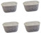 TOPANBIETER 999 hochwertiges Aktivkohlefilter Set, kompatibel mit den Modellen von Beem, AEG und Domo Kaffeemaschinen, die einen entsprechenden Wasserfilter benötigen (4 er Set)