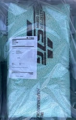 Heinrichs Agrar Turbo-Langzeit-Grün 100 kg Profi Langzeit Rasenlangzeitdünger Entec-26 Stickstoff stab. Gemüsedünger
