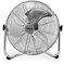 Futura 20” Chrome High Velocity Floor Fan, Heavy Duty Metal Fan, Industrial Cooling Fan with 3 Speeds & Adjustable Tilt Head, Powerful Metal Air Circulator for Gym, Warehouse, Home or Office