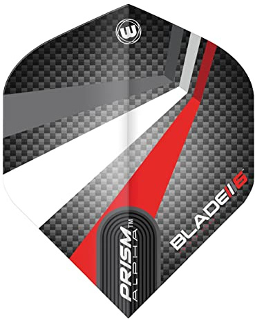 WINMAU Prism Alpha Blade 6 Reflect Dartflyg - 1 set per förpackning (3 flyg totalt)