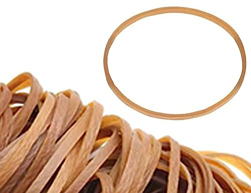 KAPSING 100 stycken gummiband, gummiringar breda 60 x 3 mm, elastiska gummiband, runda gummiringar, hushållsgummi, stora för hushåll, arbete, kontor