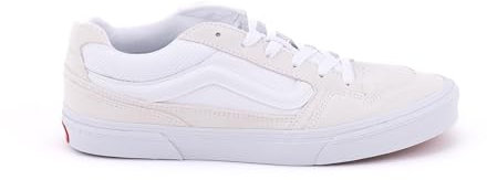 Vans Herren Caldrone Sneaker, Suede Mesh White White, 45 EU