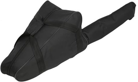 Bolsa de Transporte Impermeable para Motosierra, Bolsa de Transporte Portátil de Tela Oxford con Cremallera Larga para Sierra de Cadena para Leñador (22 pulgadas)