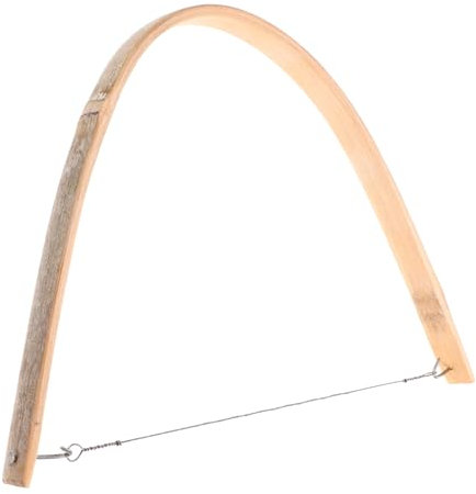 Veemoon Scie à Chantourner avec Design Arc Outil de Découpe Manuel pour Travail Du Scie Résistante pour Artisans Amateurs de Bricolage