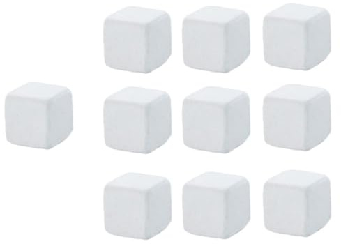 Milisten 24 pièces Bloc Calcium pour Tortue pour Aquarium et Terrarium Substrat pour Tortue Terrestre et Aquatique Favorise la Mâchoire et