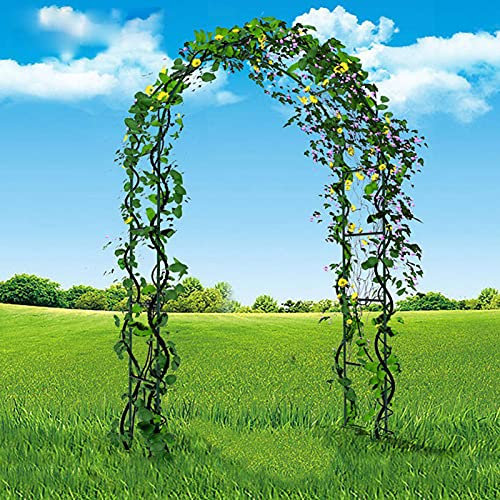 Arco De Jardín,Arcos Para Rosas De Metal,Arco Para Plantas Trepadoras,Arcos De Escalada Resistentes A La Intemperie,Pabellón De Jardín De Hierro Duradero,Pérgolas,Enrejado,Independiente,Decoración