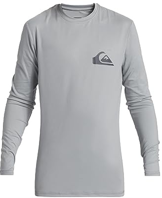 Quiksilver Everyday Surf - Langärmliges Surf-T-Shirt mit UPF 50 für Jungen 8-16 Grau