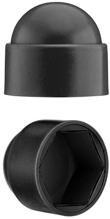 EMFA capuchons de protection hexagonaux M5 pour clé de 8 Noir 100 pcs.