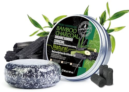 Vawolecy Sapone Shampoo al Bambù, pulizia profonda contro la caduta dei capelli e per il cuoio capelluto, promuove la crescita capillare