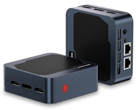 origimagic C2 Neo Mini PC Alder Lake-N95 (bis zu 3,4 GHz) Pre-OS11 Pro, 12 GB DDR5 RAM/512 GB, Mini Computer für 4K@60 Hz/Triple Display/WiFi 5/BT5.0/RJ45, PC mit VESA für Schule/Büro/Zuhause