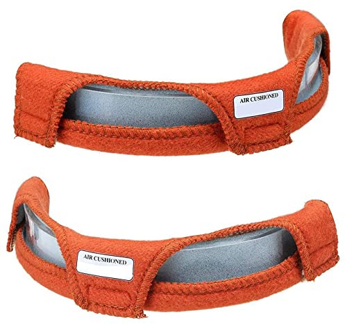 SHAPOKY Lot de 2 casques de protection avec rembourrage d'air 20-3200 V