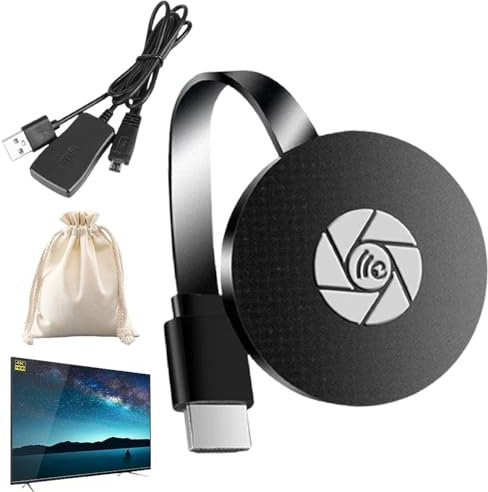 Zonevel TV Box, Zonevel TV Streaming Device, Lefun TV Streaming Device, Boitier Zonevel TV, Seurico TV Box, 4K Pc to TV Wireless Screen Projector (1pc)