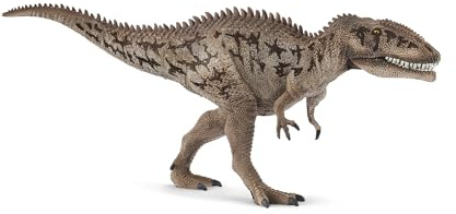 SCHLEICH Dinosaurs - 13, Realistic Carcharodontosaurus Dinosaur Toy. Detailed Dino Action Figure with Movable Jaw for Boys and Girls. Fun, T-Rex Play Figurine - Cool Toys for Kids Ages 5+, 15048